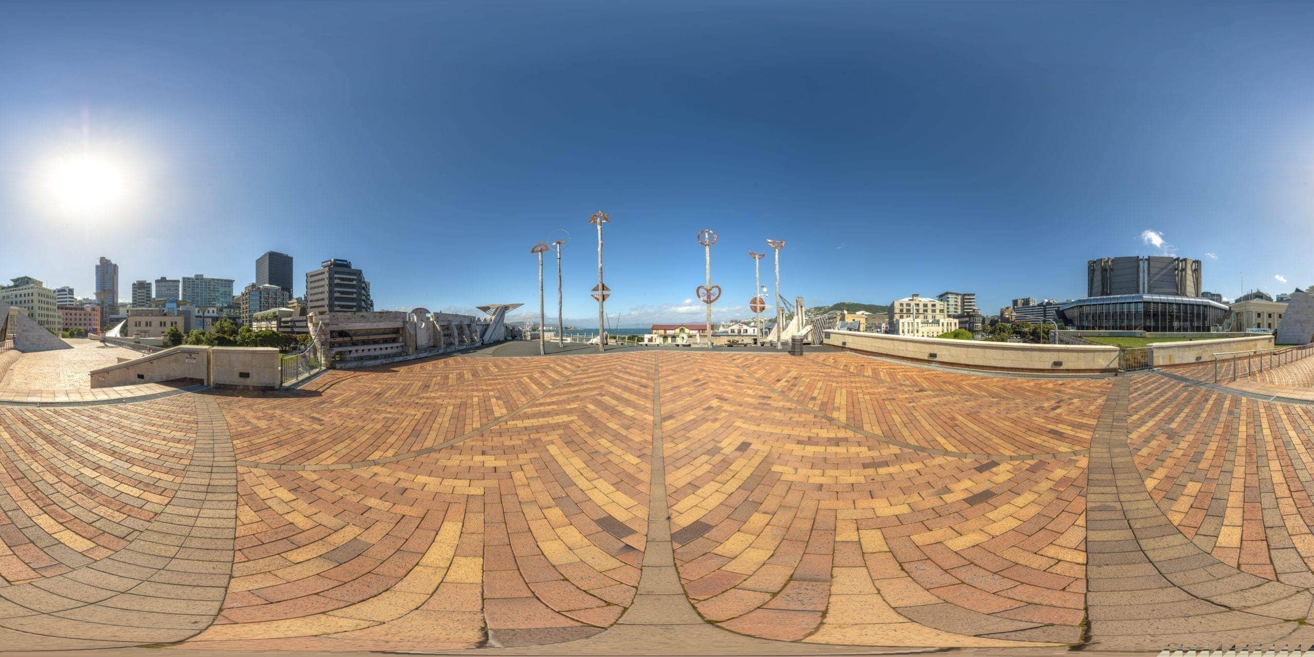 The City to Sea Bridge • 360 Panorama • Pano NZ™