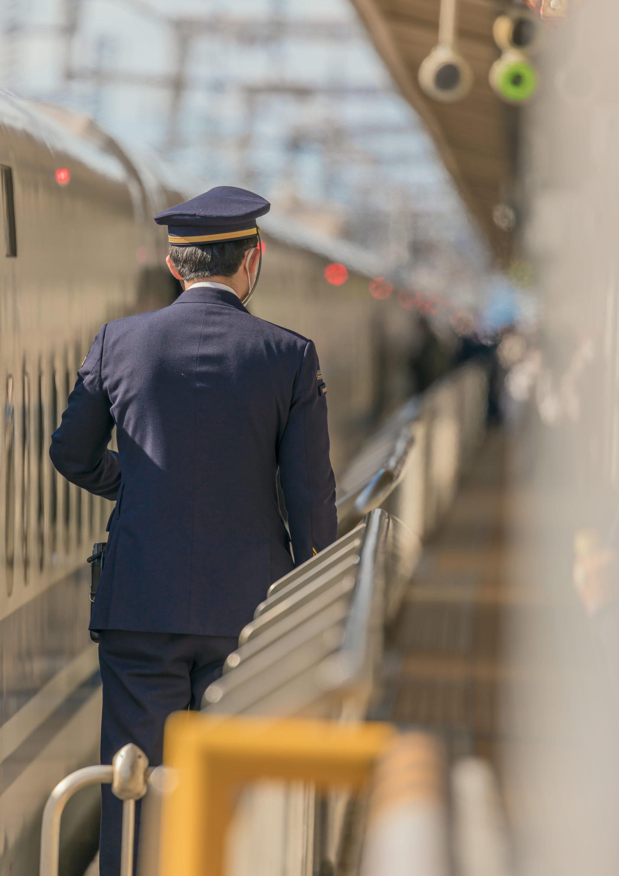 Mishima Station - Shinkansen Conductor